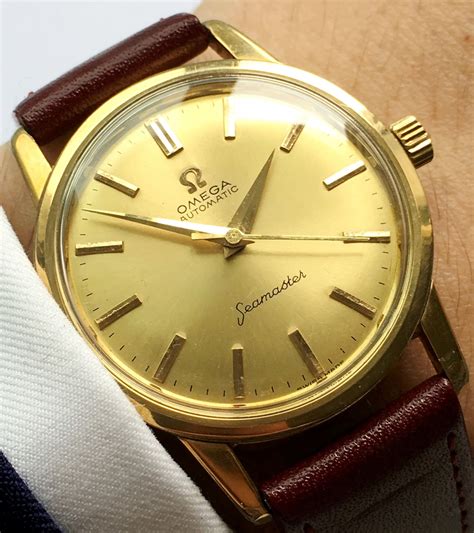 omega seamaster automatic gold|omega seamaster price chart.